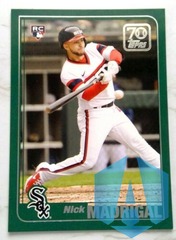 2021 Topps Update 70 Years of Topps Rookie #70YT-51 Nick Madrigal White Sox